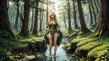 обоя фэнтези, девушки, нейросети, графика, нейроарт, ai, art, нейронные, сети, рисунки, нейро, искусство, нейрографика, graphics, neuroart, neural, networks, drawings, neuro, neurography