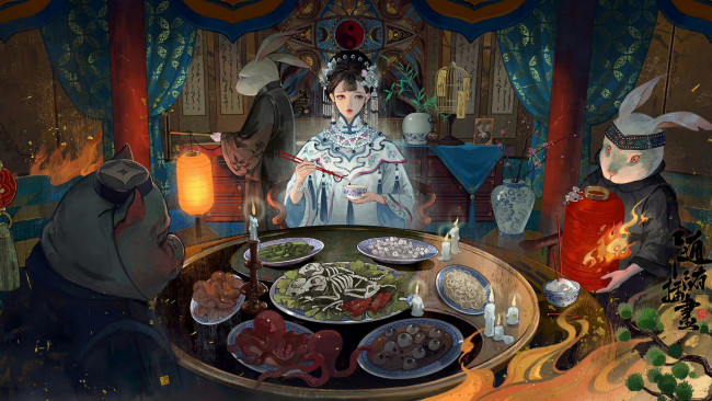 Обои картинки фото фэнтези, красавицы и чудовища, девушка