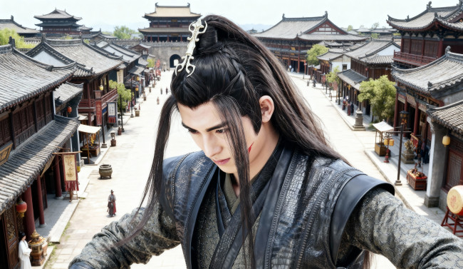 Обои картинки фото кино фильмы, the untamed, ван, хао, сюань, сюэ, ян