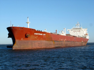обоя chemtrans, sky, корабли, баржи