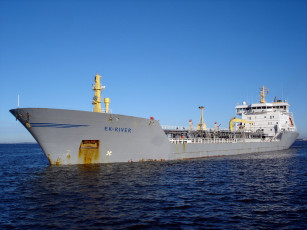 обоя ek, river, корабли, баржи