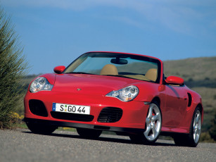 Картинка porsche 911 turbo cabrio автомобили