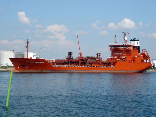 Обои картинки фото christian, essberger, корабли, баржи