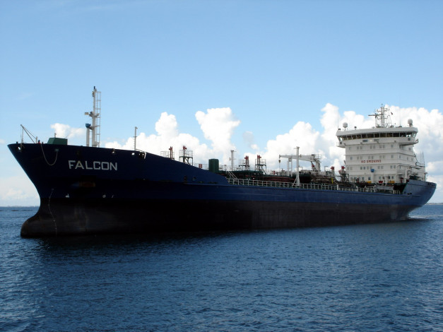 Обои картинки фото falcon, корабли, баржи