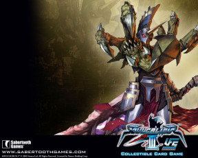Картинка видео игры soulcalibur iii collectible card game