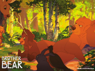 обоя мультфильмы, brother, bear