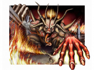 Картинка рисунки конкурса ice and fire фэнтези демоны