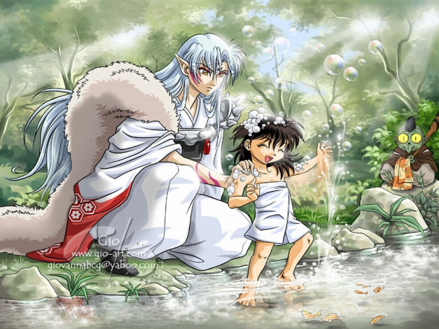 Обои картинки фото аниме, inuyasha