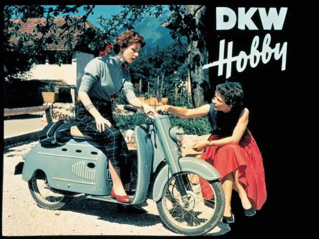 Обои картинки фото мотоциклы, dkw