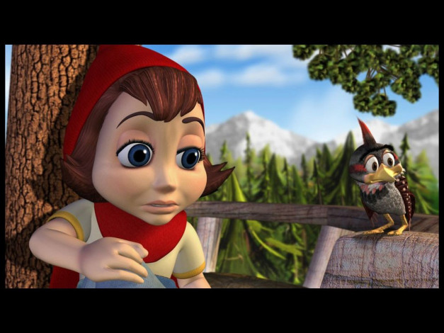 Обои картинки фото мультфильмы, hoodwinked
