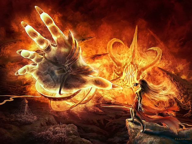 Обои картинки фото рисунки, конкурса, ice, and, fire, фэнтези, красавицы, чудовища