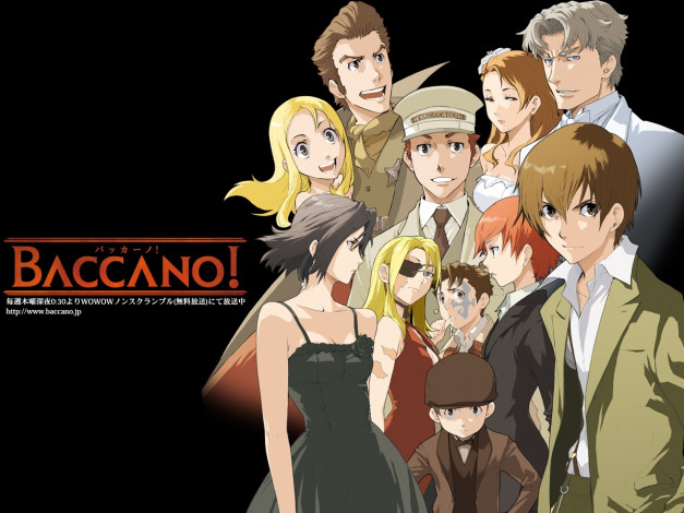 Обои картинки фото baccano, аниме