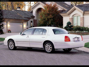 Картинка lincoln town car cartier 2003 автомобили
