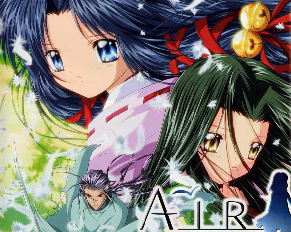 Обои картинки фото аниме, air