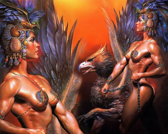 Обои картинки фото фэнтези, красавицы, чудовища