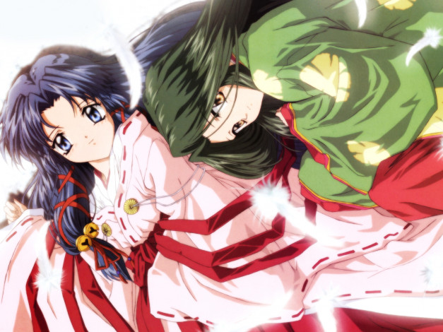 Обои картинки фото аниме, air