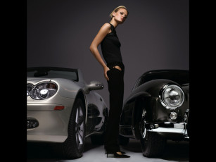 Картинка автомобили авто девушками