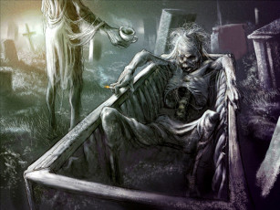 Картинка фэнтези нежить