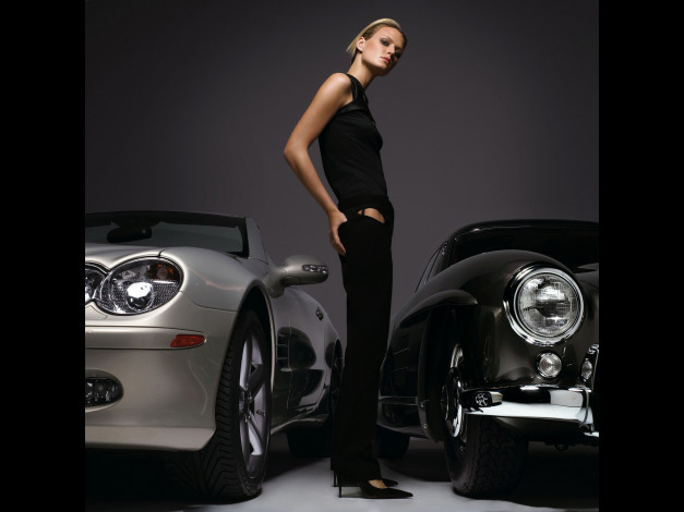 Обои картинки фото автомобили, авто, девушками