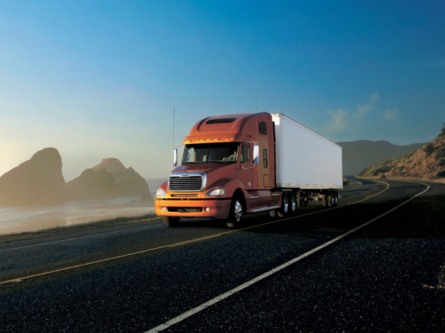 Обои картинки фото автомобили, freightliner