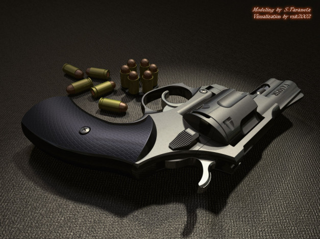 Обои картинки фото оружие, 3d