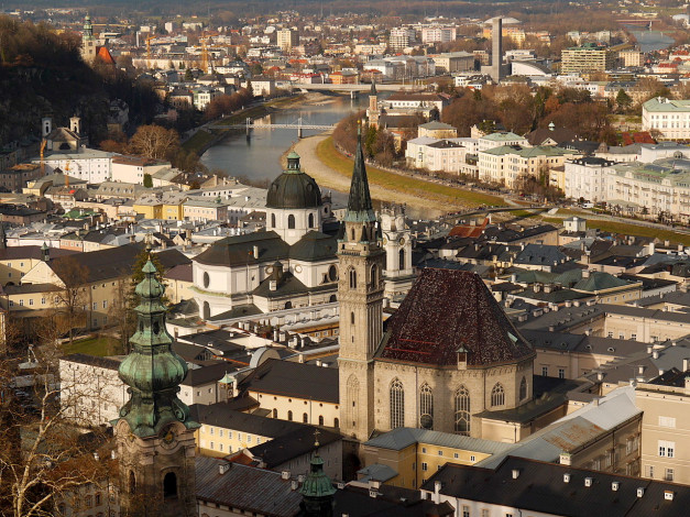 Обои картинки фото salzburg, austria, города, зальцбург, австрия
