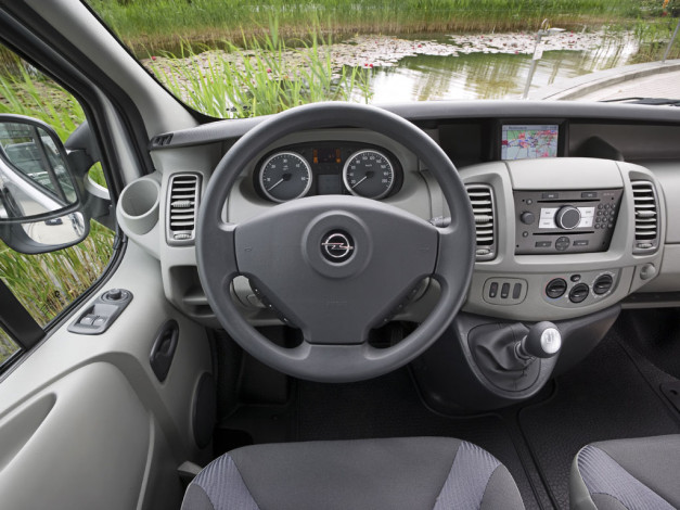 Обои картинки фото vivaro, автомобили, спидометры, торпедо