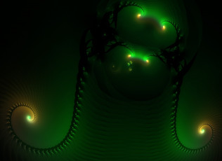 Картинка 3д графика fractal фракталы фрактал узор фон