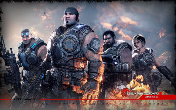 Картинка календари видеоигры gears of war 3