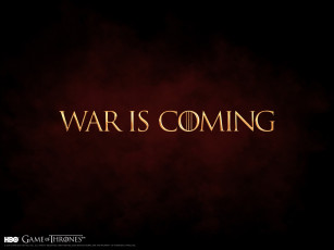 Картинка war is coming кино фильмы game of thrones сериал надпись