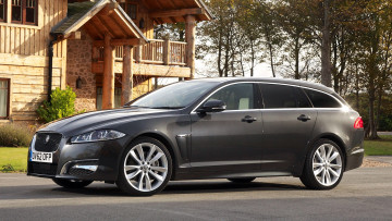 Картинка jaguar xf автомобили