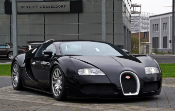 Картинка bugatti veyron 16 автомобили выставки уличные фото