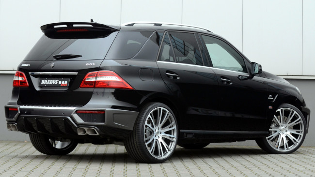 Обои картинки фото mercedes, ml, автомобили, brabus
