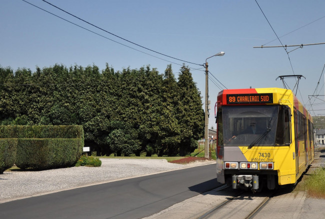 Обои картинки фото техника, трамваи, рельсы