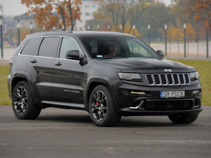 Картинка автомобили jeep srt cherokee grand темный eu-spec