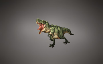 Картинка динозавр рисованные животные +доисторические хищник dinosaur