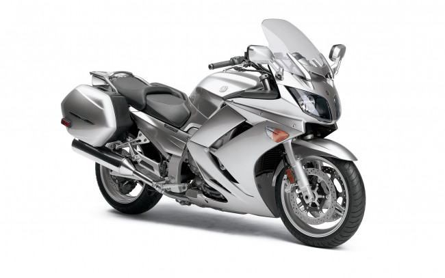 Обои картинки фото мотоциклы, yamaha, 2010, fjr1300a, светлый