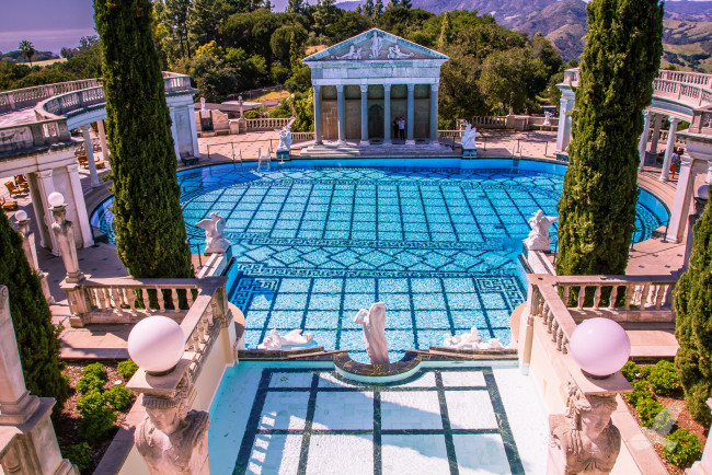 Обои картинки фото города, - дворцы,  замки,  крепости, замок, сша, калифорния