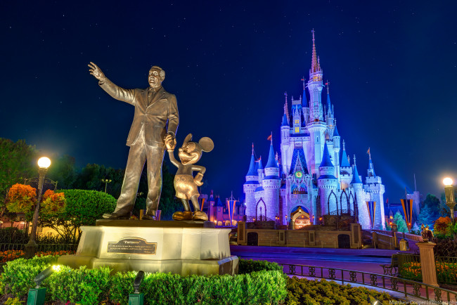 Обои картинки фото города, диснейленд, замок, дисней