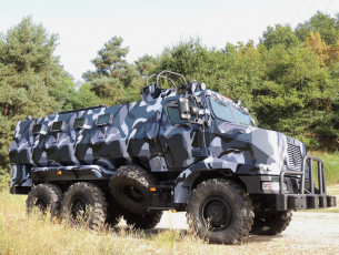 Картинка техника военная+техника 6x6 higuard medium mrap sherpa renault