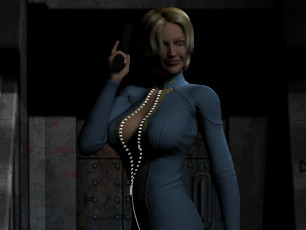 Картинка 3д+графика люди+ people взгляд фон девушка