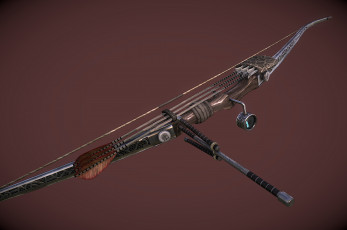 Картинка 3д+графика армия+ military фон лук