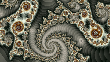 Картинка 3д+графика фракталы+ fractal цвета фон узор