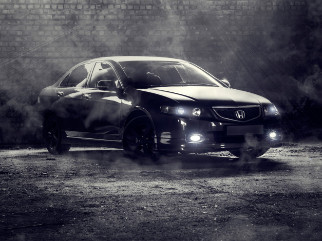 Обои картинки фото автомобили, honda, accord