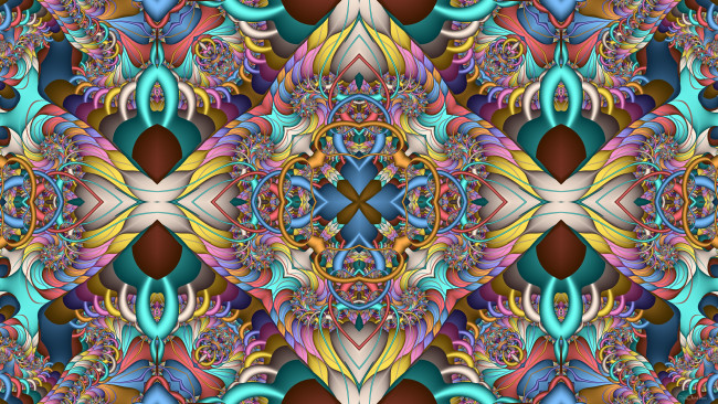 Обои картинки фото 3д графика, фракталы , fractal, узор, фон, цвета