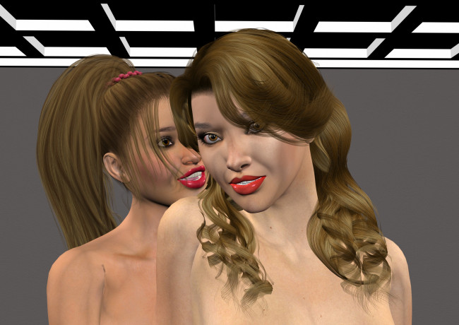 Обои картинки фото 3д графика, портрет , portraits, девушки, фон, взгляд