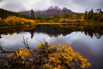 Картинка природа реки озера река лес горы