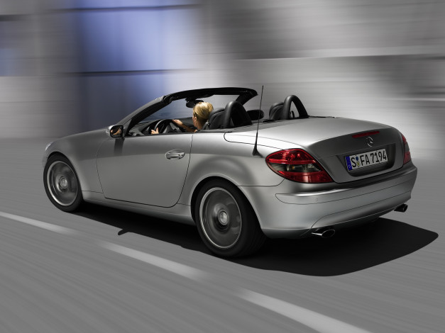 Обои картинки фото автомобили, mercedes-benz, edition, 10, slk