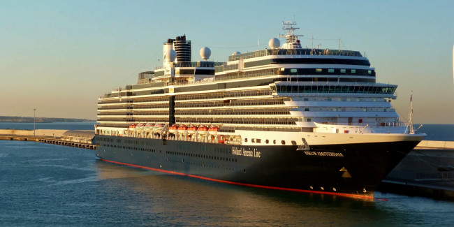 Обои картинки фото nieuw amsterdam, корабли, лайнеры, круизный, лайнер