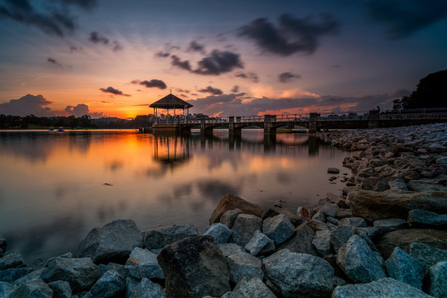 Обои картинки фото природа, восходы, закаты, рассвет